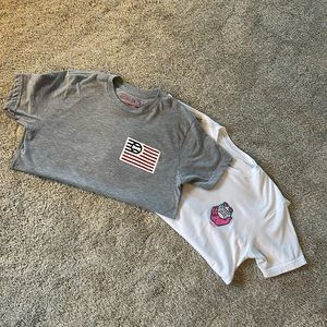 2 Baseballism tshirt, size adult M